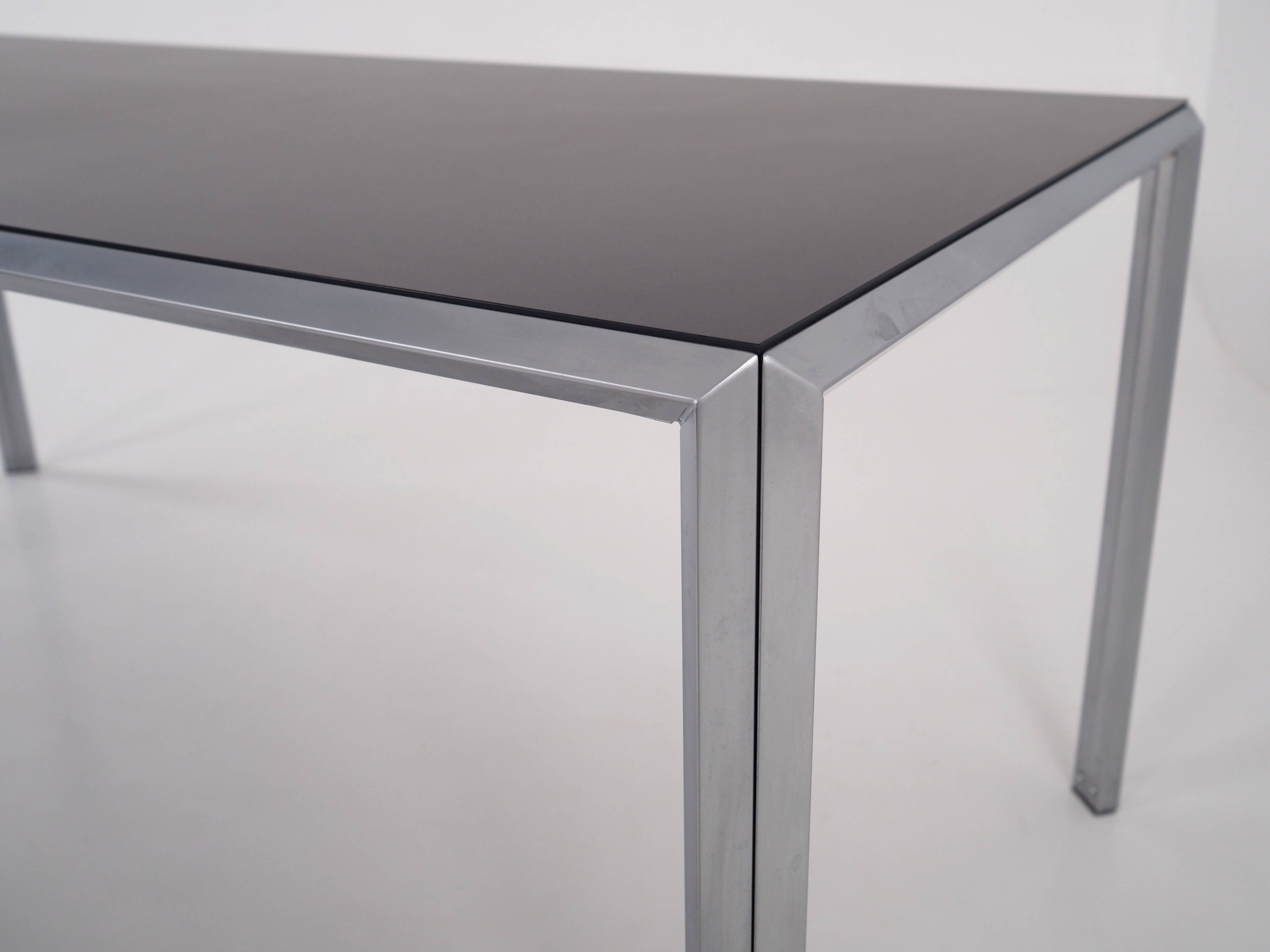 Aluminium desk, Scandinavian design, 1980s, manufacture: Montana Furniture