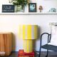 Large table lamp l'Eléange cream yellow