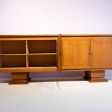 Buffet chêne belge art déco