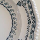 English earthenware plate