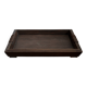 Brutalist / Japanese / Wabi-Sabi Design Raw Wooden Vintage Tray with Rope