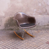 Rocking chair Seal Brown by Charles & Ray Eames - Herman Miller