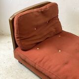 Art Deco folding daybed