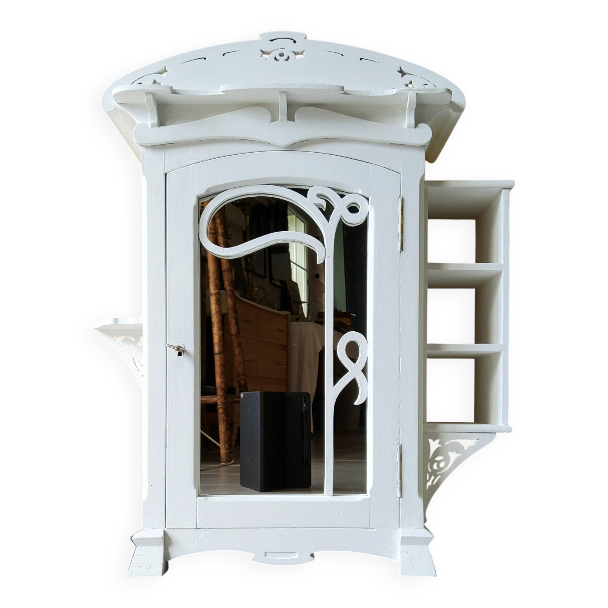 Antique bathroom cabinet