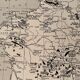 Old geological map of France - 1930