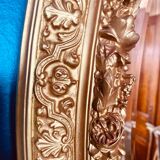 Grand miroir ovale