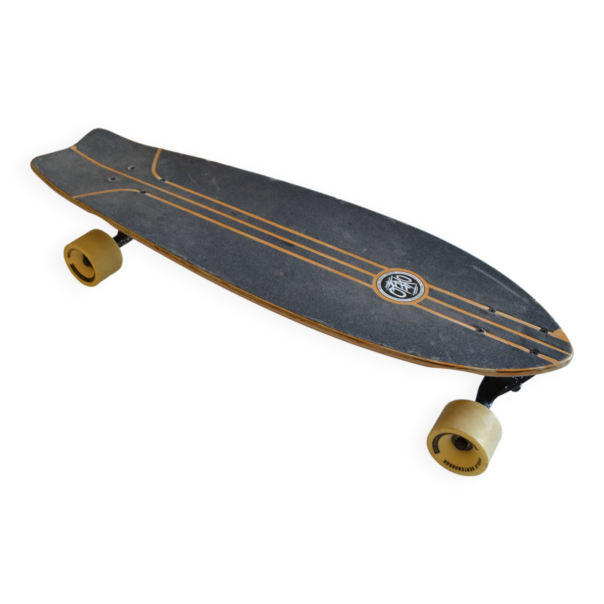 skateboard skate longboard fishtail cruiser oxelo old school style