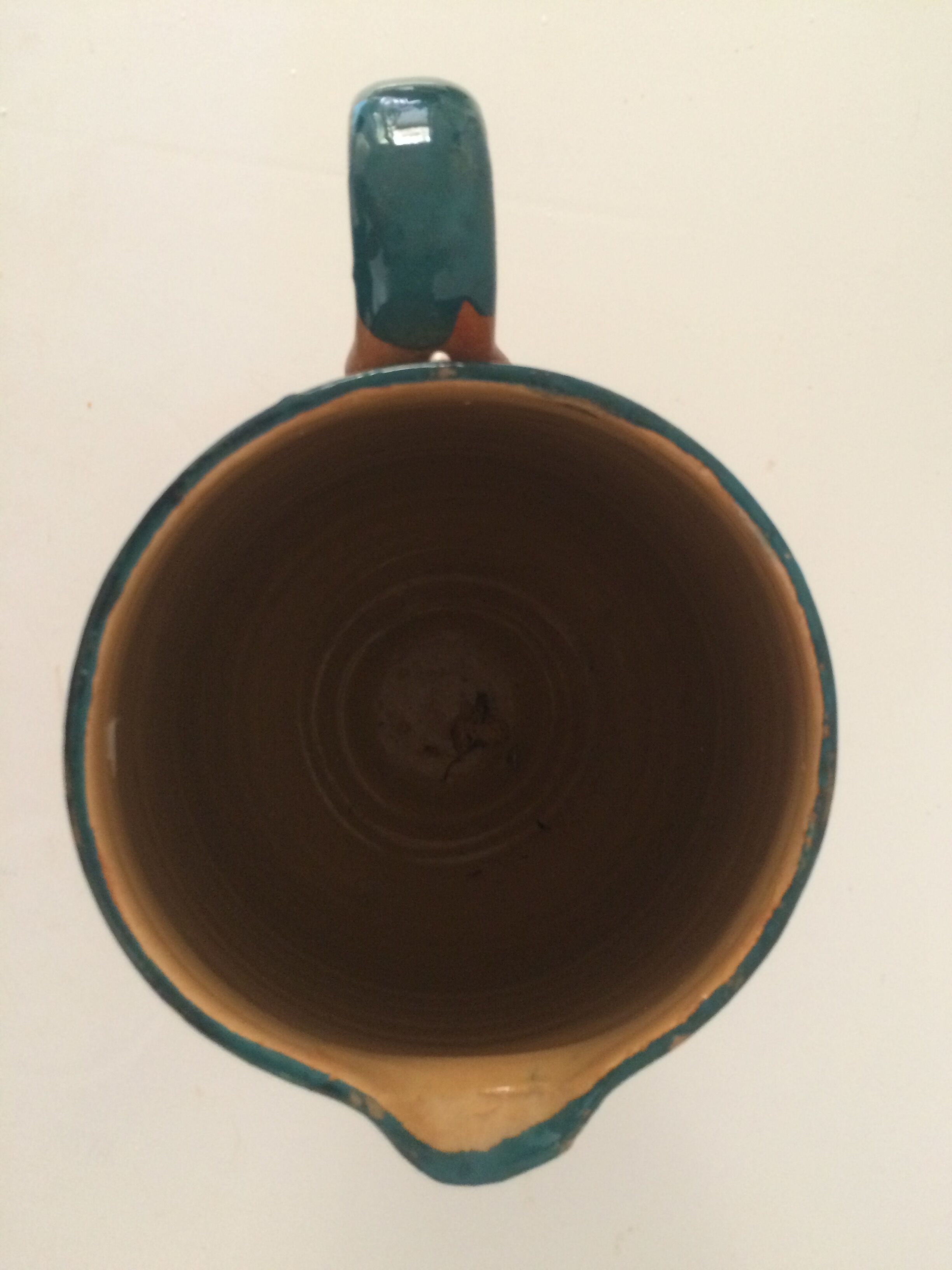 Vintage ceramic pitcher