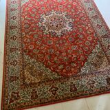 Large Persian wool rug from the 70s
