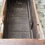Wooden chest bench, 18th century