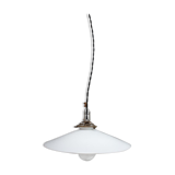 Opaline hanging lamp, 1900s