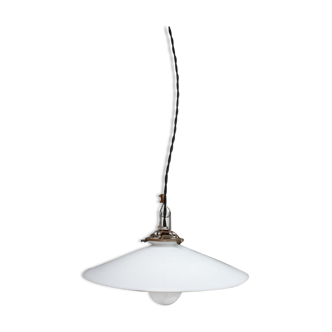 Opaline hanging lamp, 1900s
