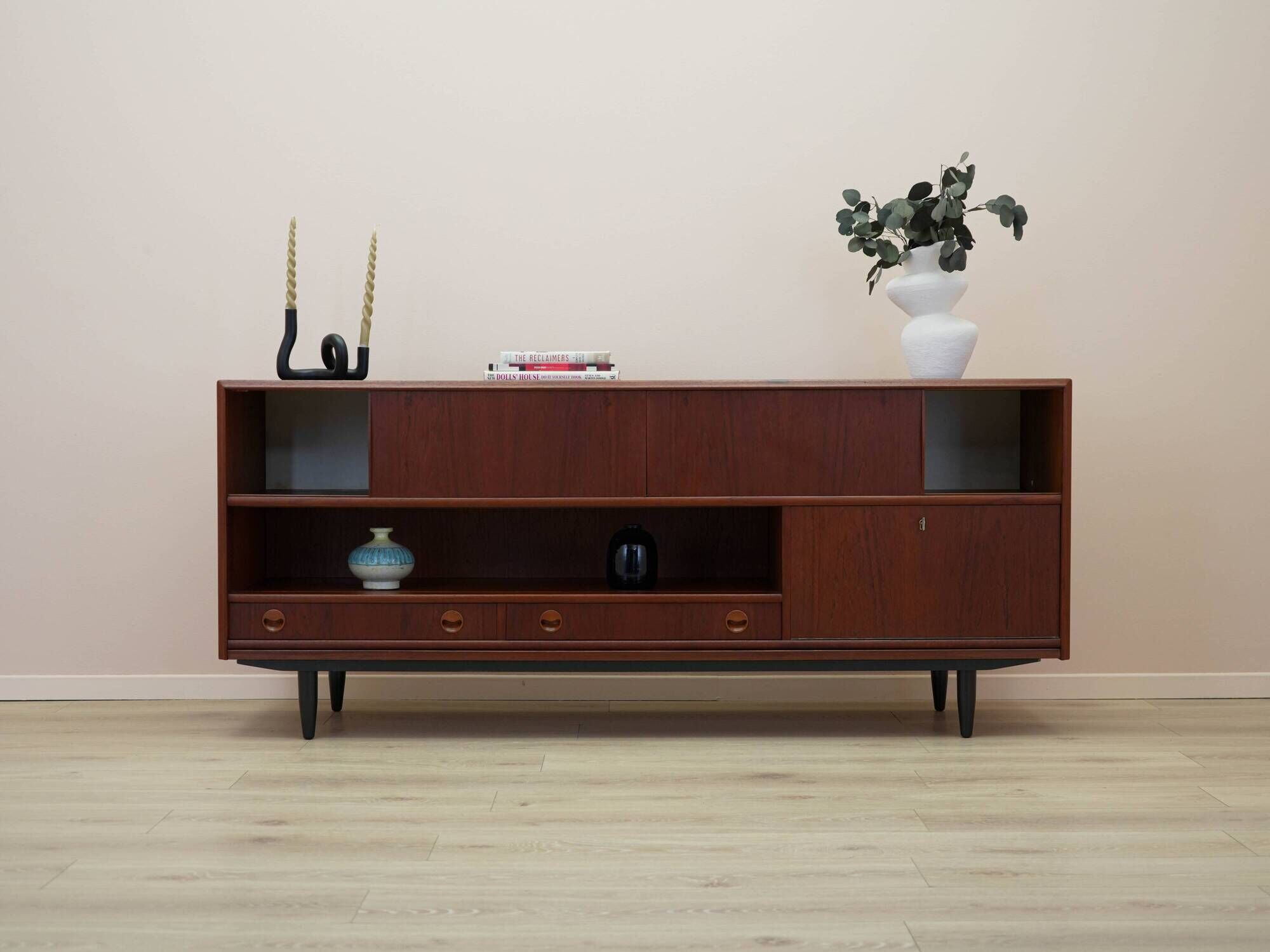 Teak sideboard, Danish design, 1970s, made in Denmark