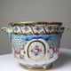 Old Limoges porcelain bowl/pot, hand-painted, M. Carpezat, 1900-1930