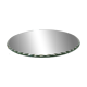 Old round, beveled, art deco mirror, 1940s-50s