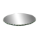 Old round, beveled, art deco mirror, 1940s-50s