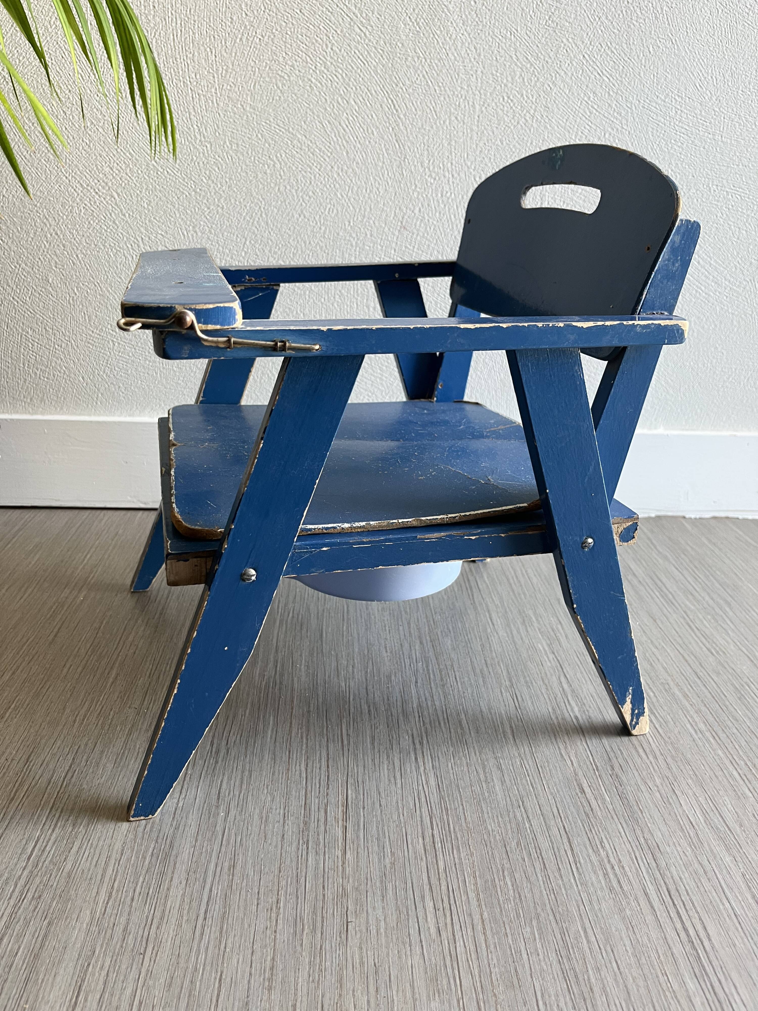 Vintage children's potty chair