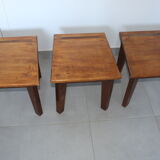 3 asymmetrical side tables