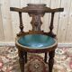 Napoleon III walnut office chair
