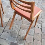 Chaises compas vinatge