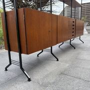 Bibliothèque modulable  scandinave année 60