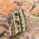 Pumpink Orange Turkish Vintage Rug, 191x272Cm