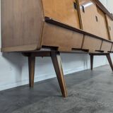 Teak enfilade by Vittorio Dassi for La Permanente Mobili Cantù