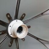 Daisy suspension shortbread glass and vintage brass