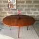 Scandinavian teak table with extensions, 4/6 people.