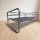 Vintage chrome tubular steel daybed frame, mid-20th century, Czechoslovakia, 190 × 86 × 67 cm