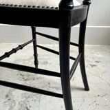 Reupholstered Napoleon III chairs