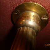 Pull-out tables 1960 brass circa