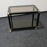 Vintage rolling side table