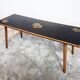 Table low vintage compass