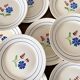 Flat plates iron earth Lunéville "Marcelle"