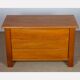 Vintage chest of drawers in solid elm, 1980