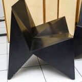 Pair of armchairs "Harry" Stéphane Ducatteau