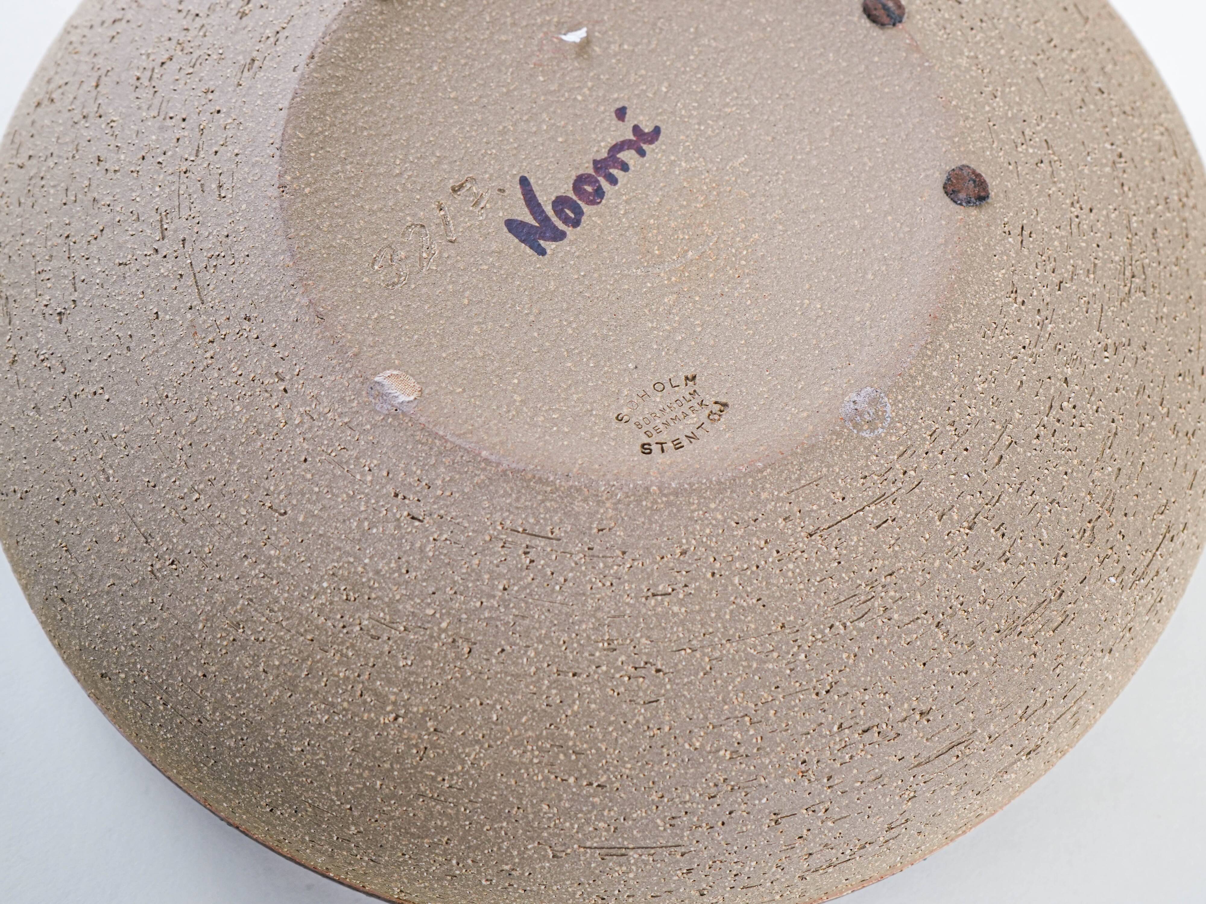 Ceramic bowl, Danish design, 1960s, manufactured by Søholm