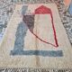 Handmade traditional pure wool rug size 150x250 cm