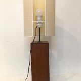 Japanese leather lamp, 1970