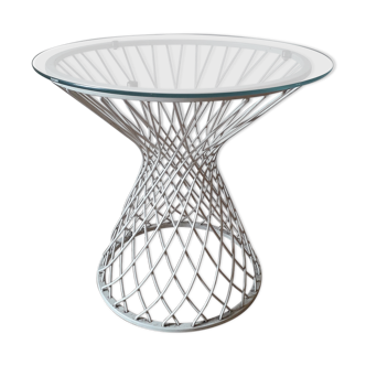 White Emu side table