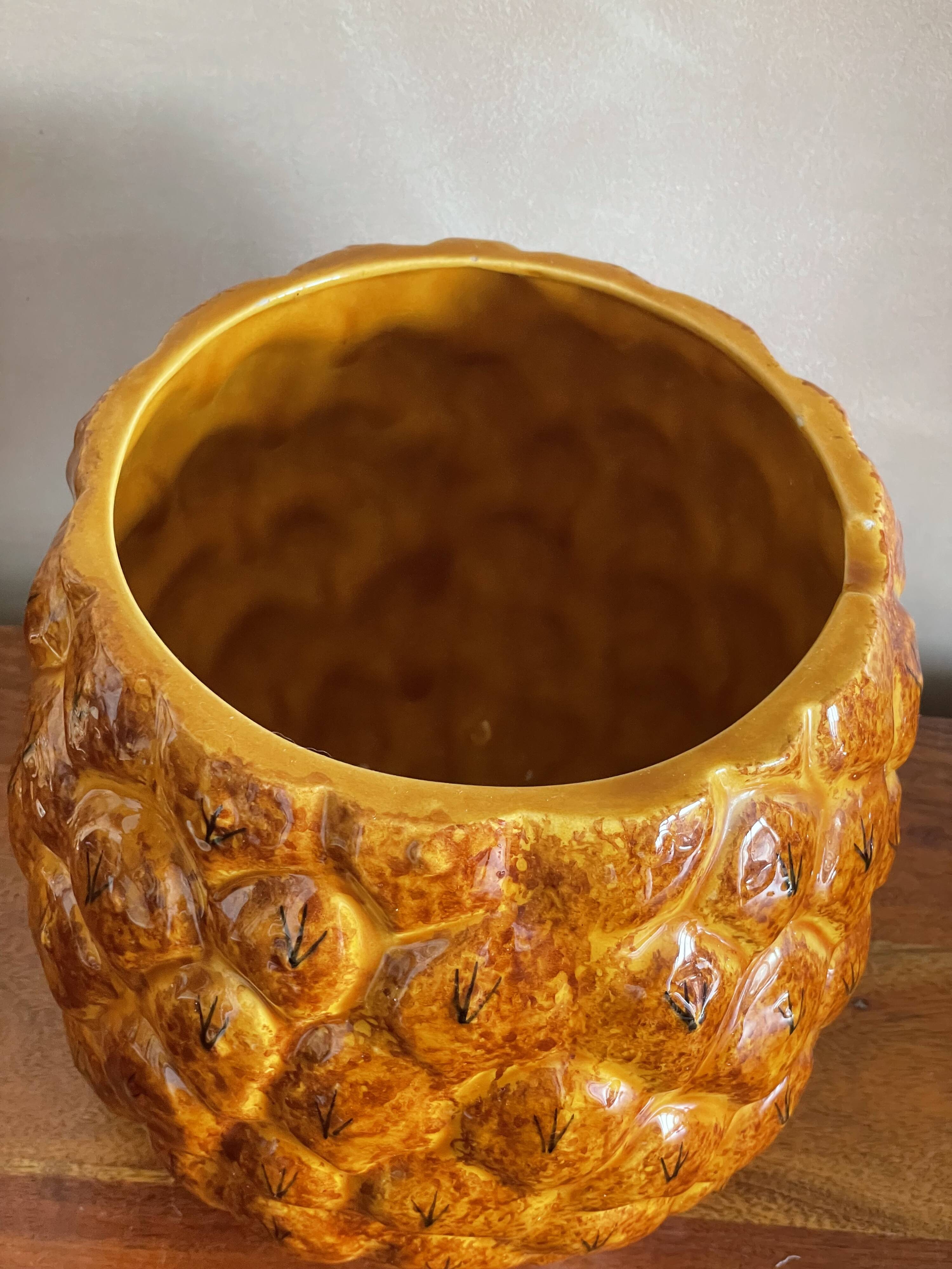 Vallauris pineapple plant pot