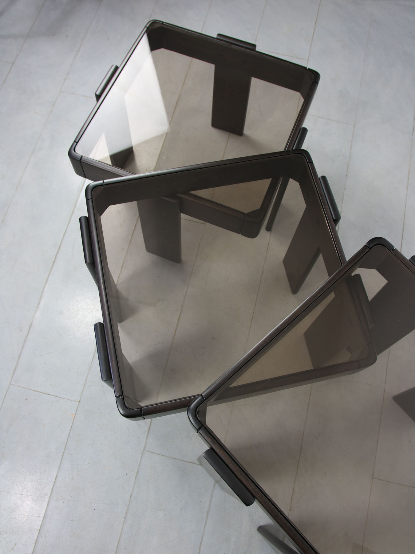 Coffee tables, Gianfranco Frattini, 1960