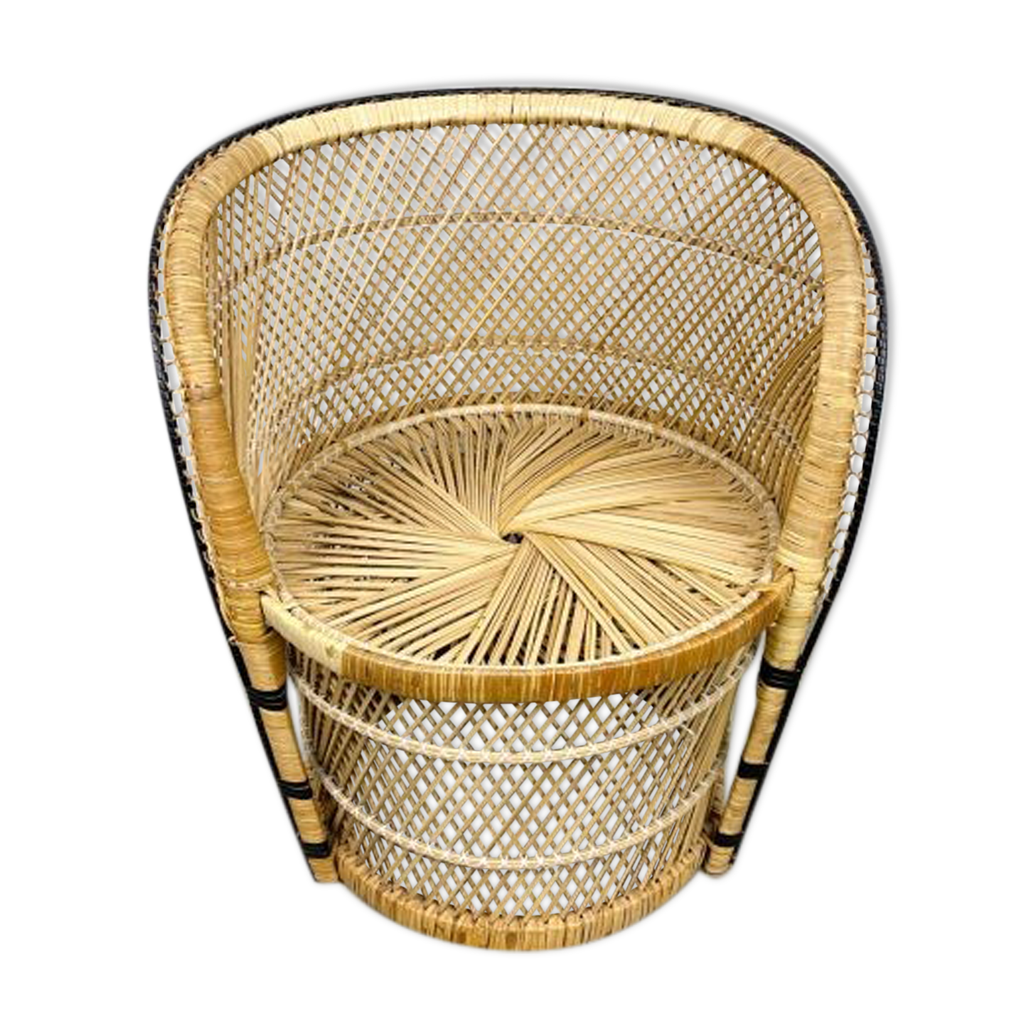 Children's peacock chair