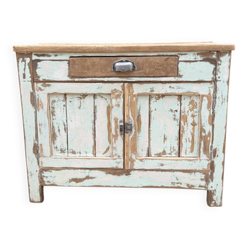 Meuble rangement vintage/ Meuble métier