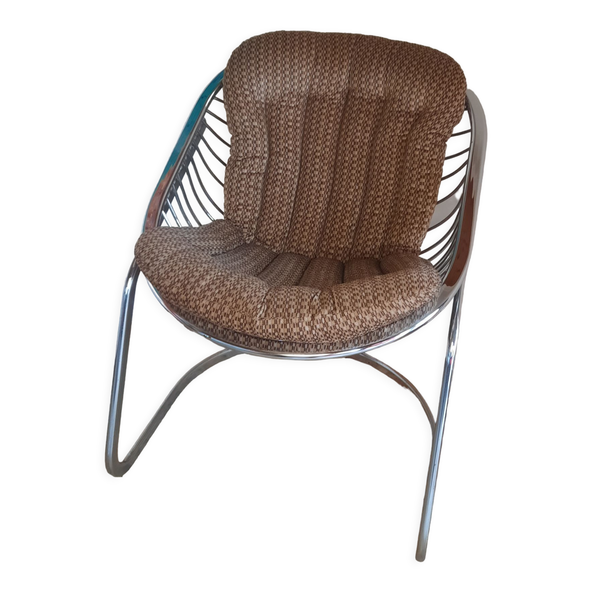 Eggchair armchair for Rima, Italy, 70s