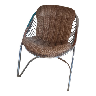Eggchair armchair for Rima, Italy, 70s