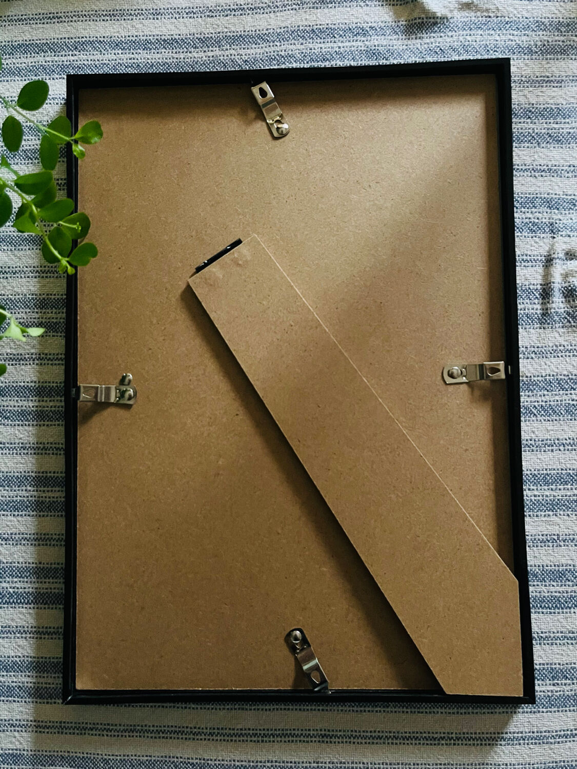 Old framed owl poster