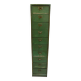 Vintage metal filing cabinet 1950's