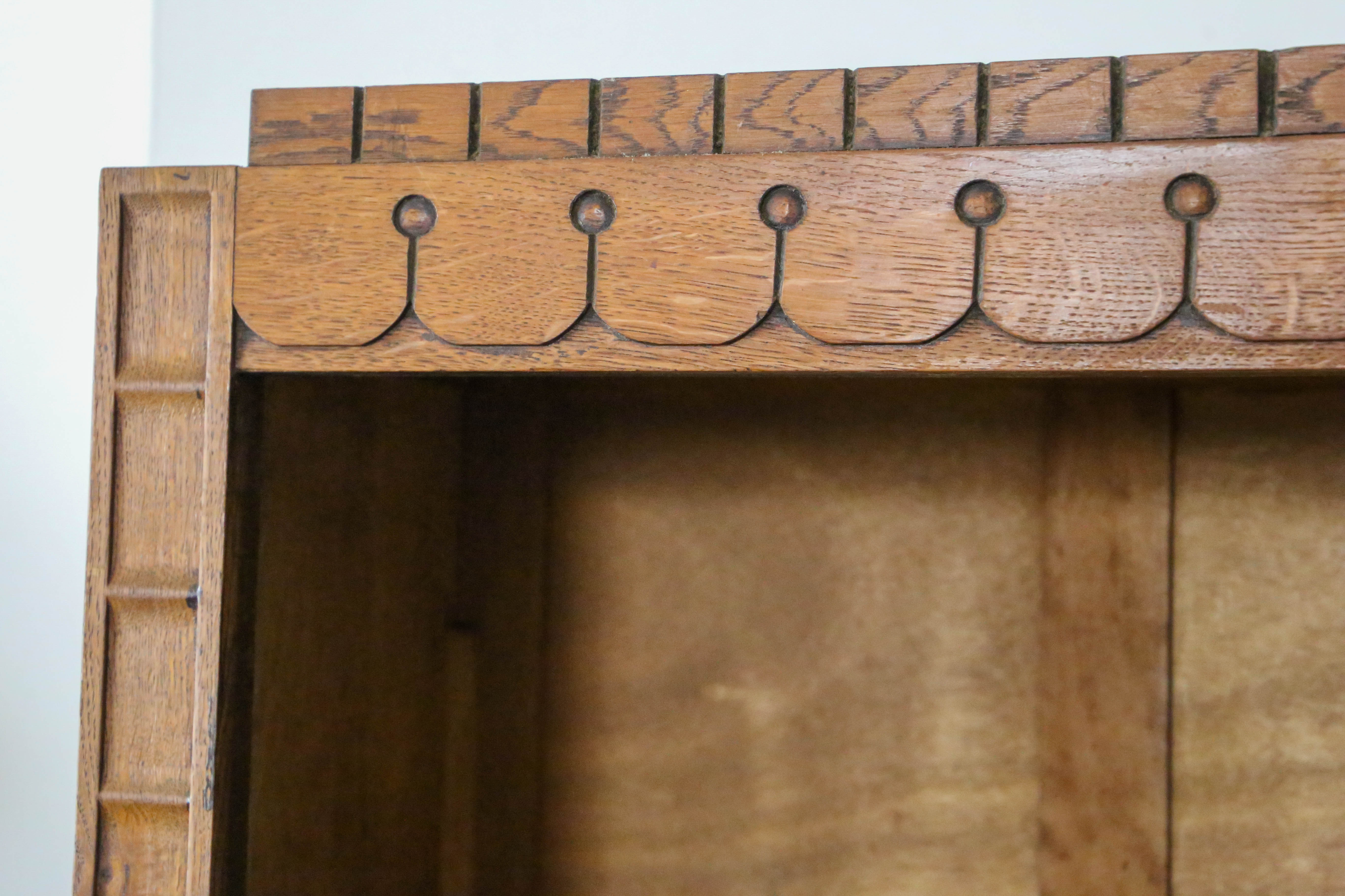Glazed art deco cabinet